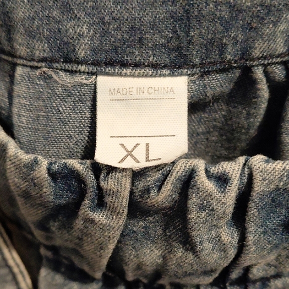 Casual Denim Maxi Dress - Picture 3 of 4